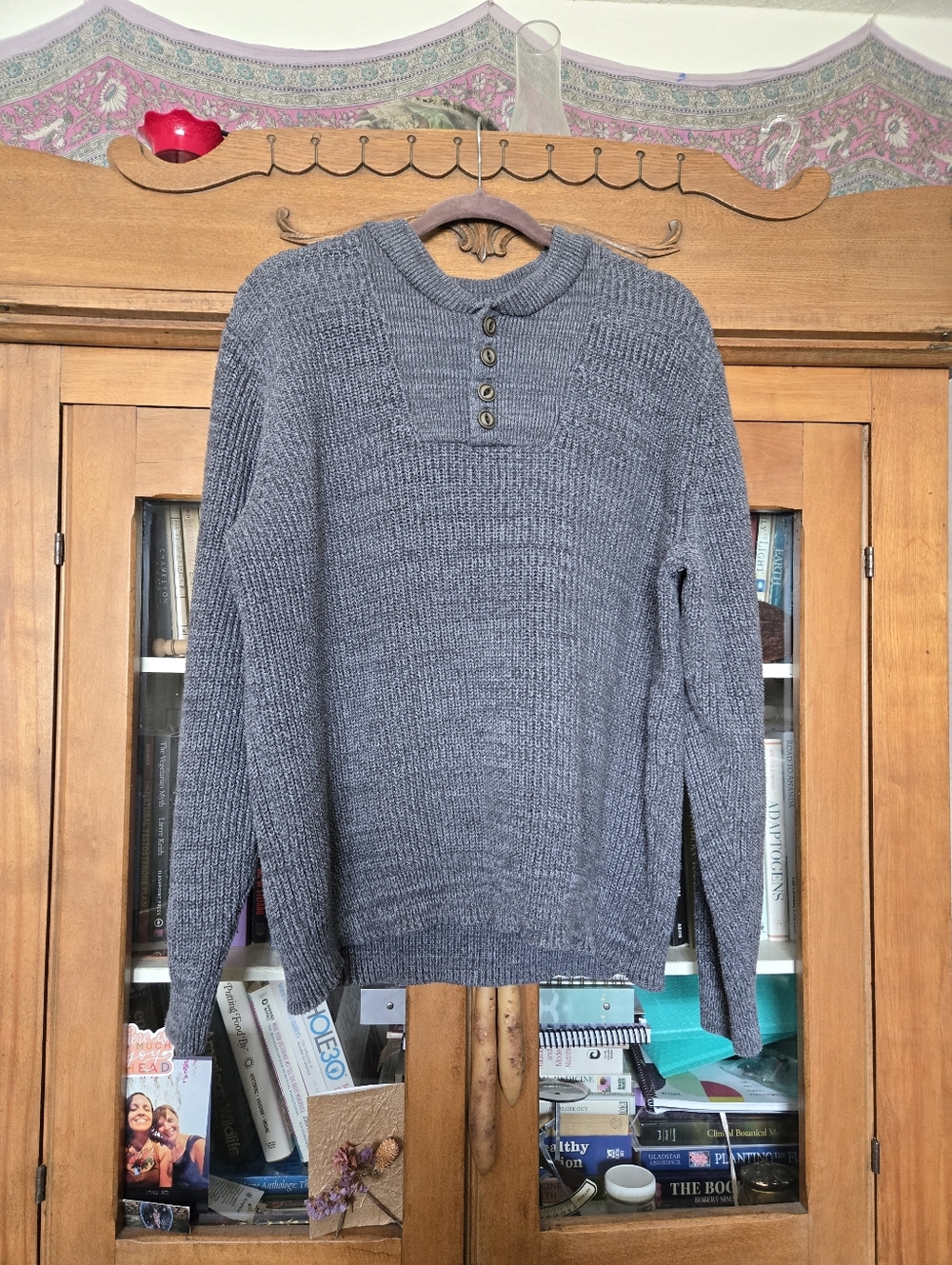 L.L. Bean Heritage 100% Cotton Sweater L